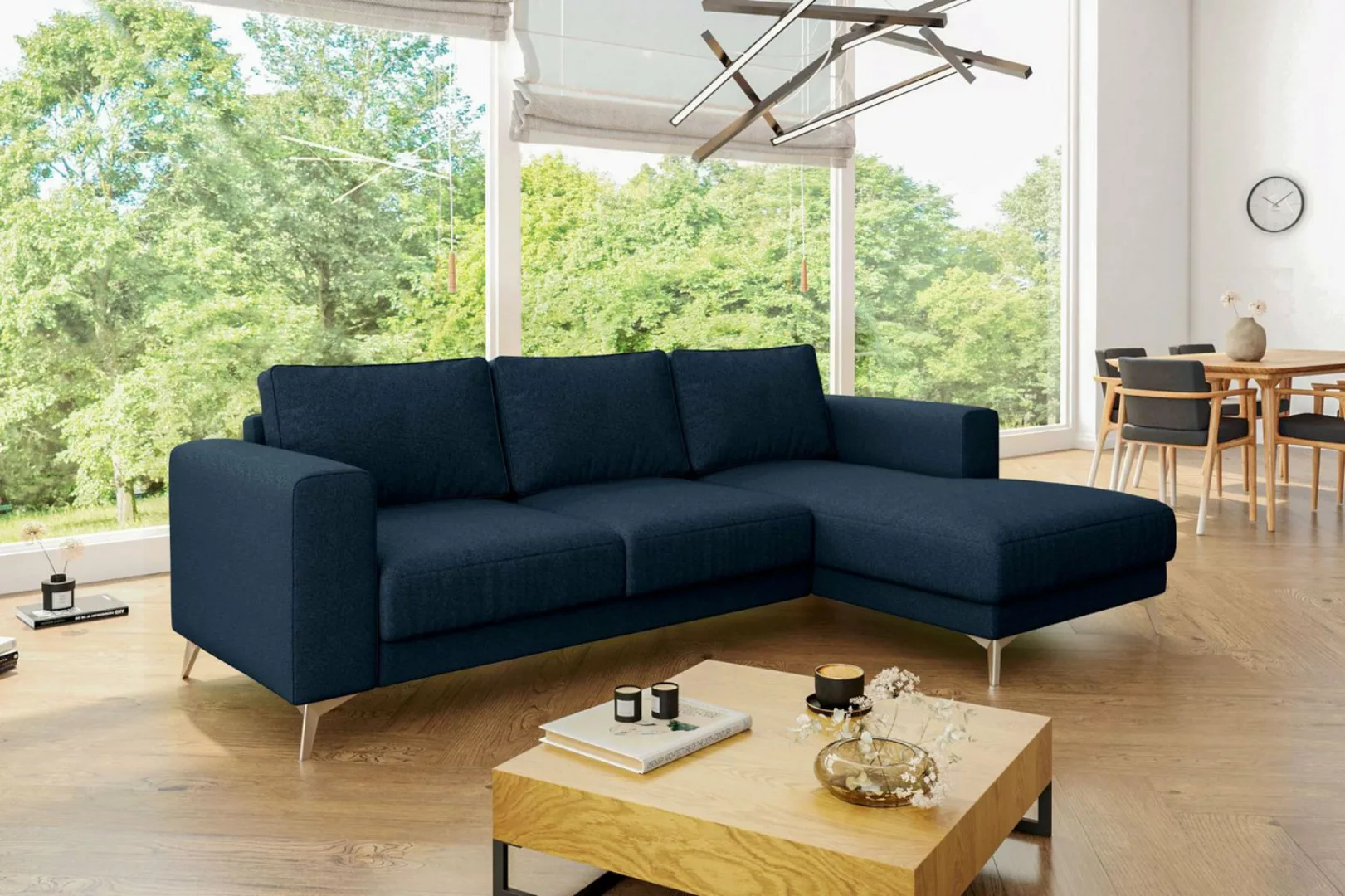 99rooms Ecksofa Aversa, L-Form, Eckcouch, Design günstig online kaufen