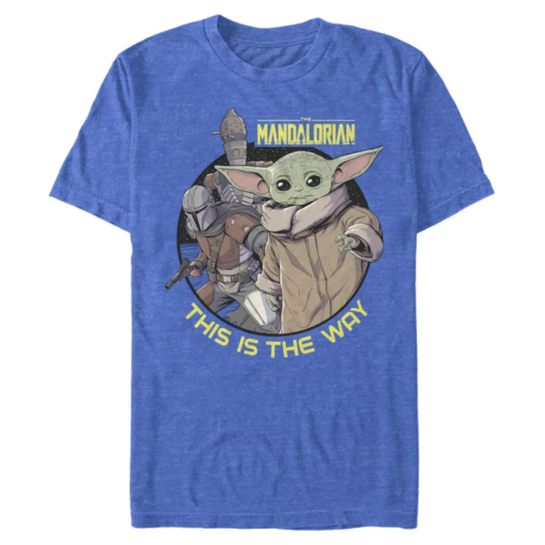 Star Wars - The Mandalorian - Gruppe Threes A Charm - Männer T-Shirt günstig online kaufen