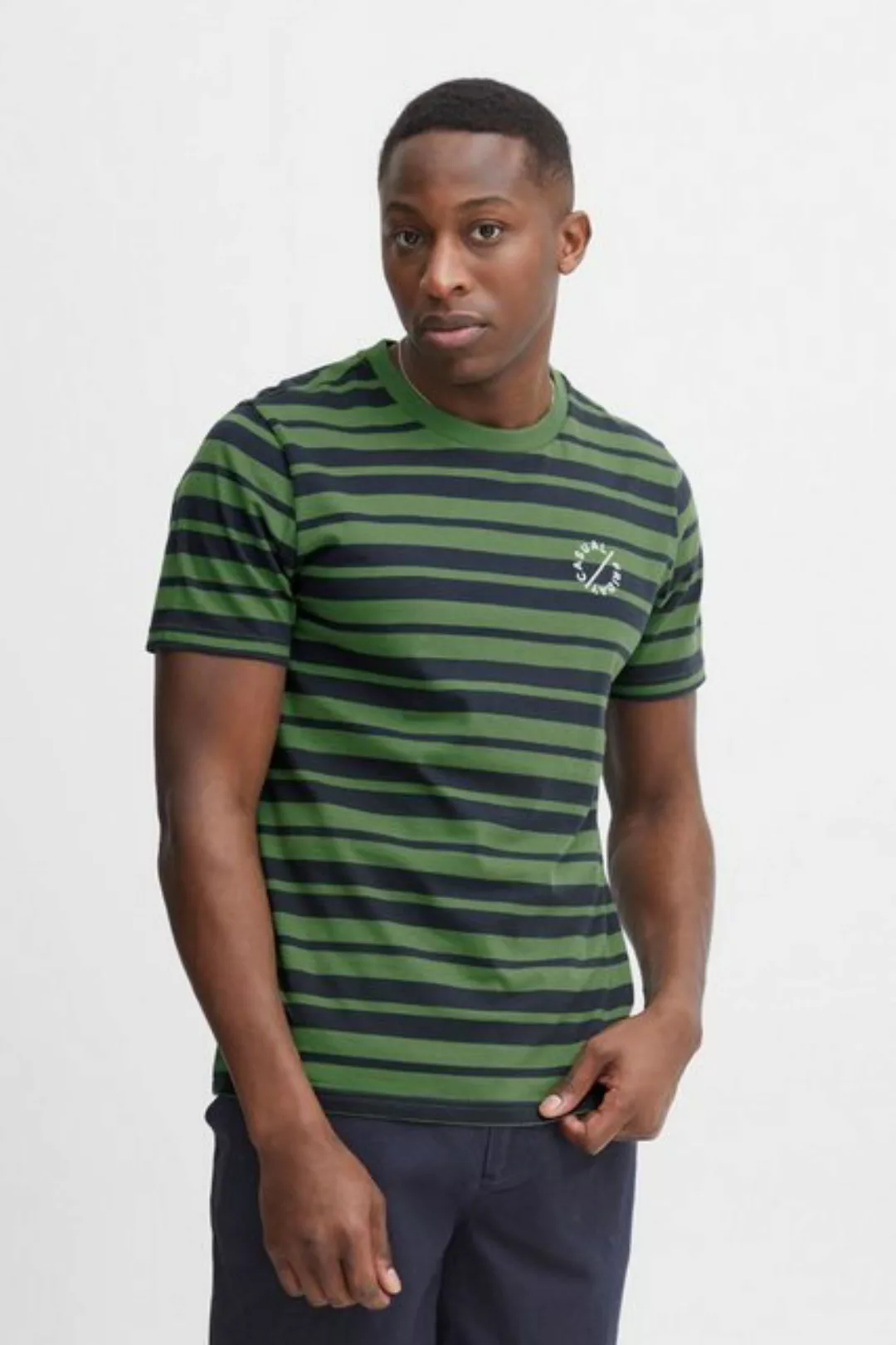 Casual Friday T-Shirt CFThor 0059 Y/D striped tee - 20504603 günstig online kaufen