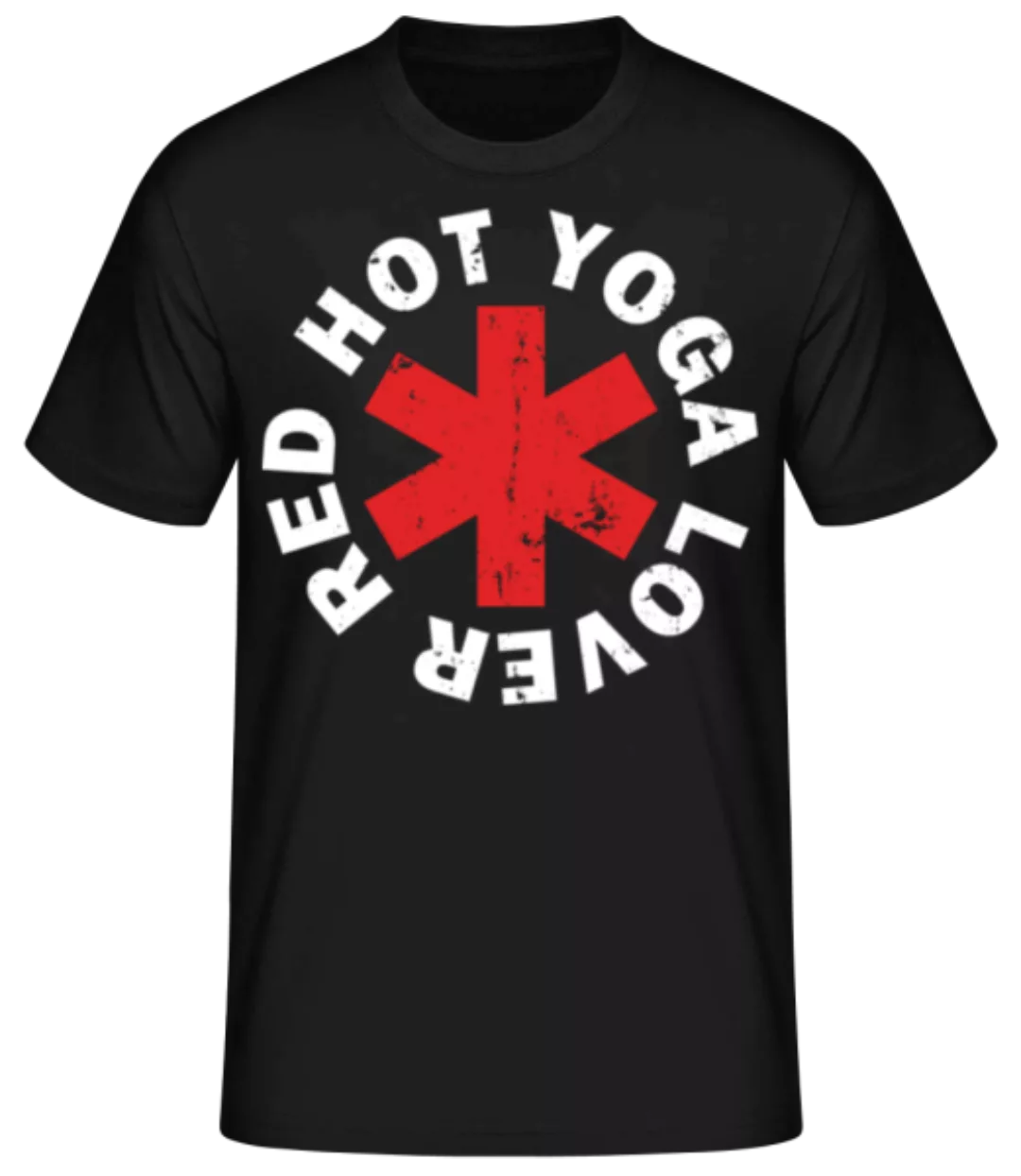 Red Hot Yoga Lover · Männer Basic T-Shirt günstig online kaufen