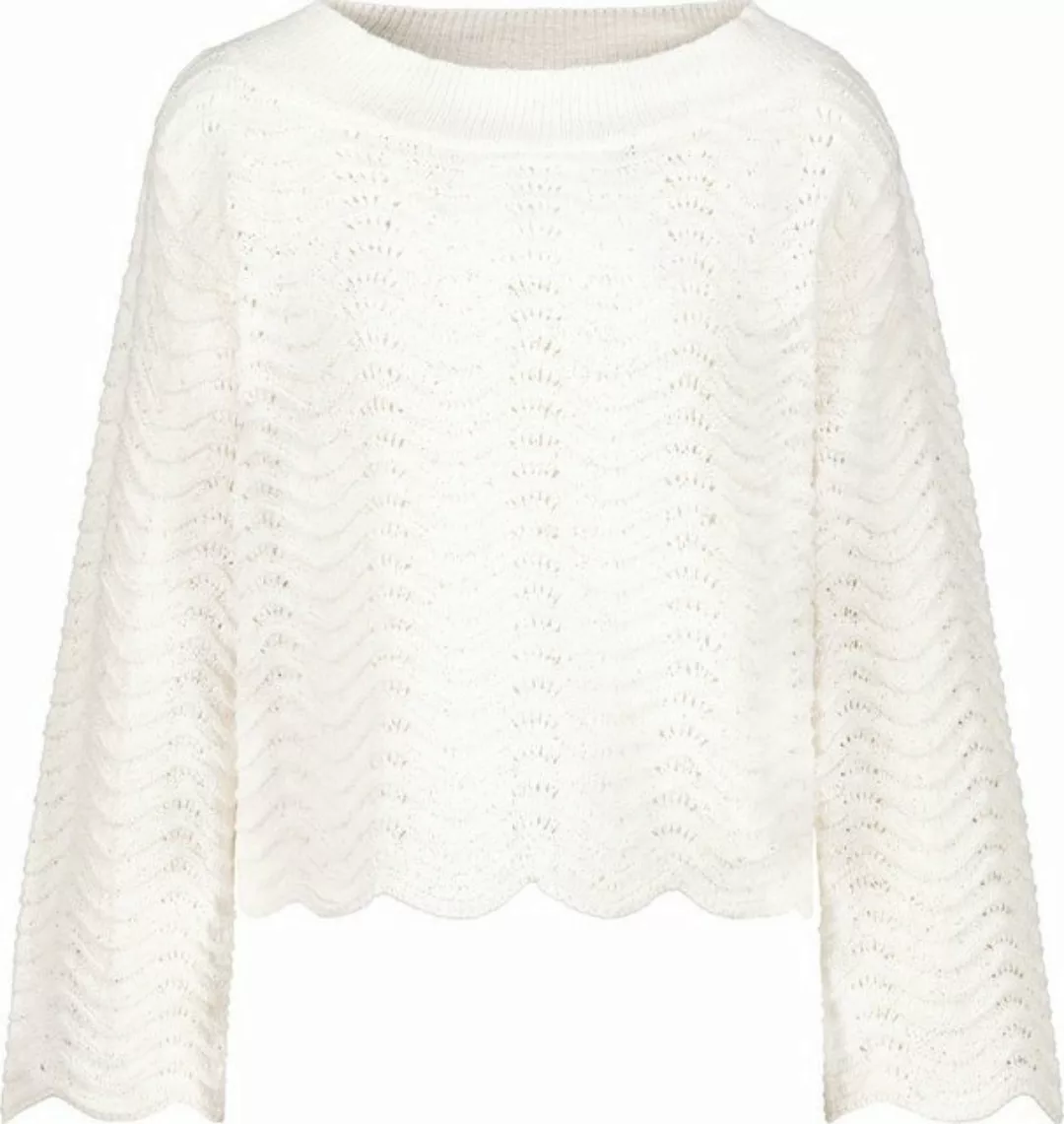 Monari Sweatshirt Pullover, schwarz gemustert günstig online kaufen
