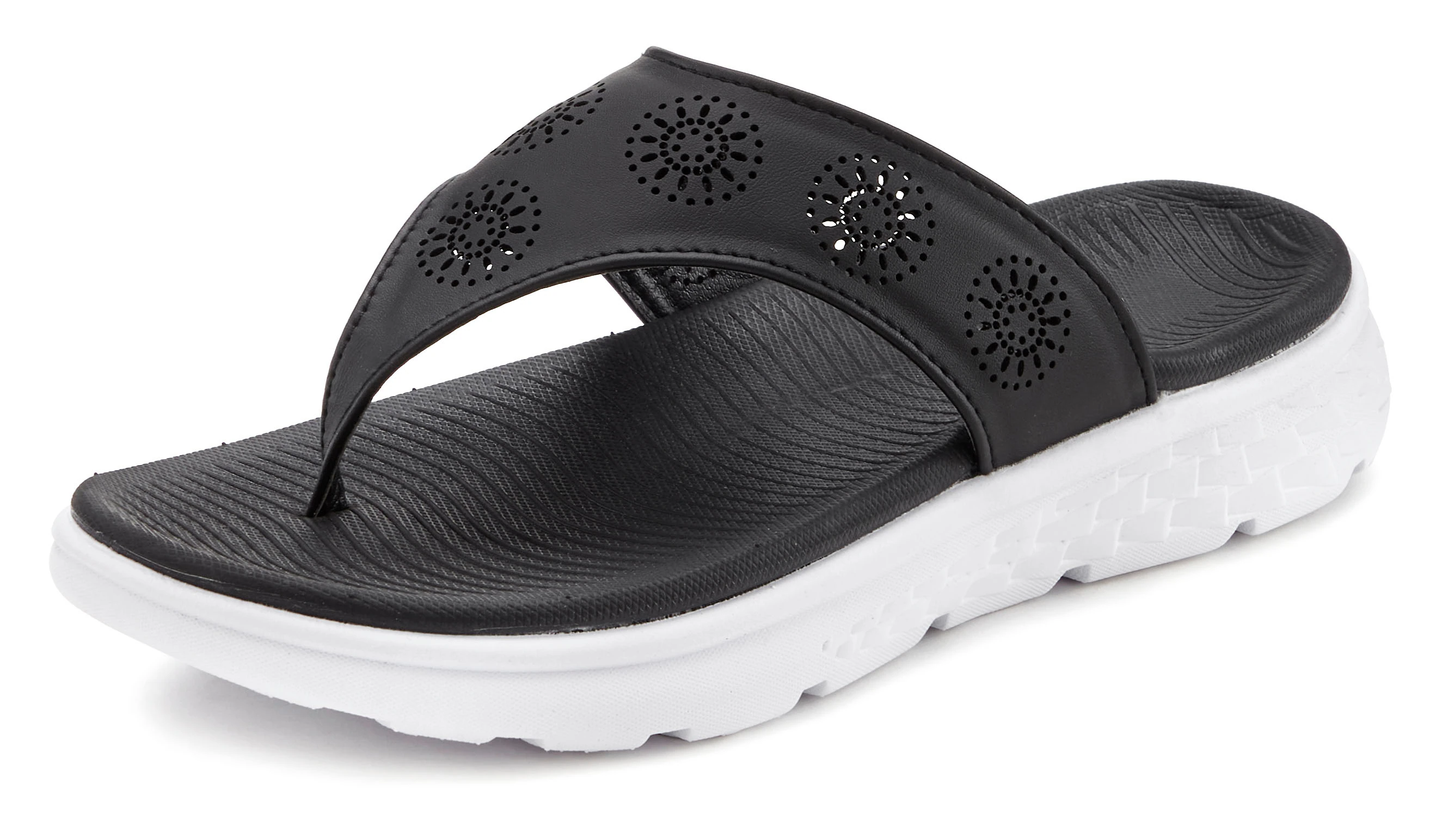 Vivance Zehentrenner, Dianette mit Cut-Out-Muster VEGAN günstig online kaufen