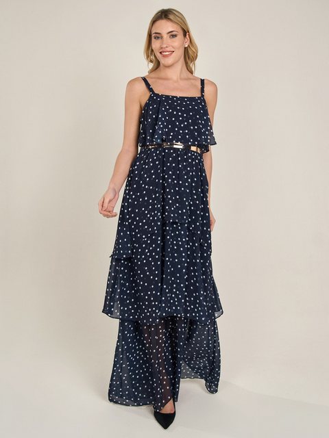 Apart Maxikleid aus allover bedrucktem Chiffon günstig online kaufen