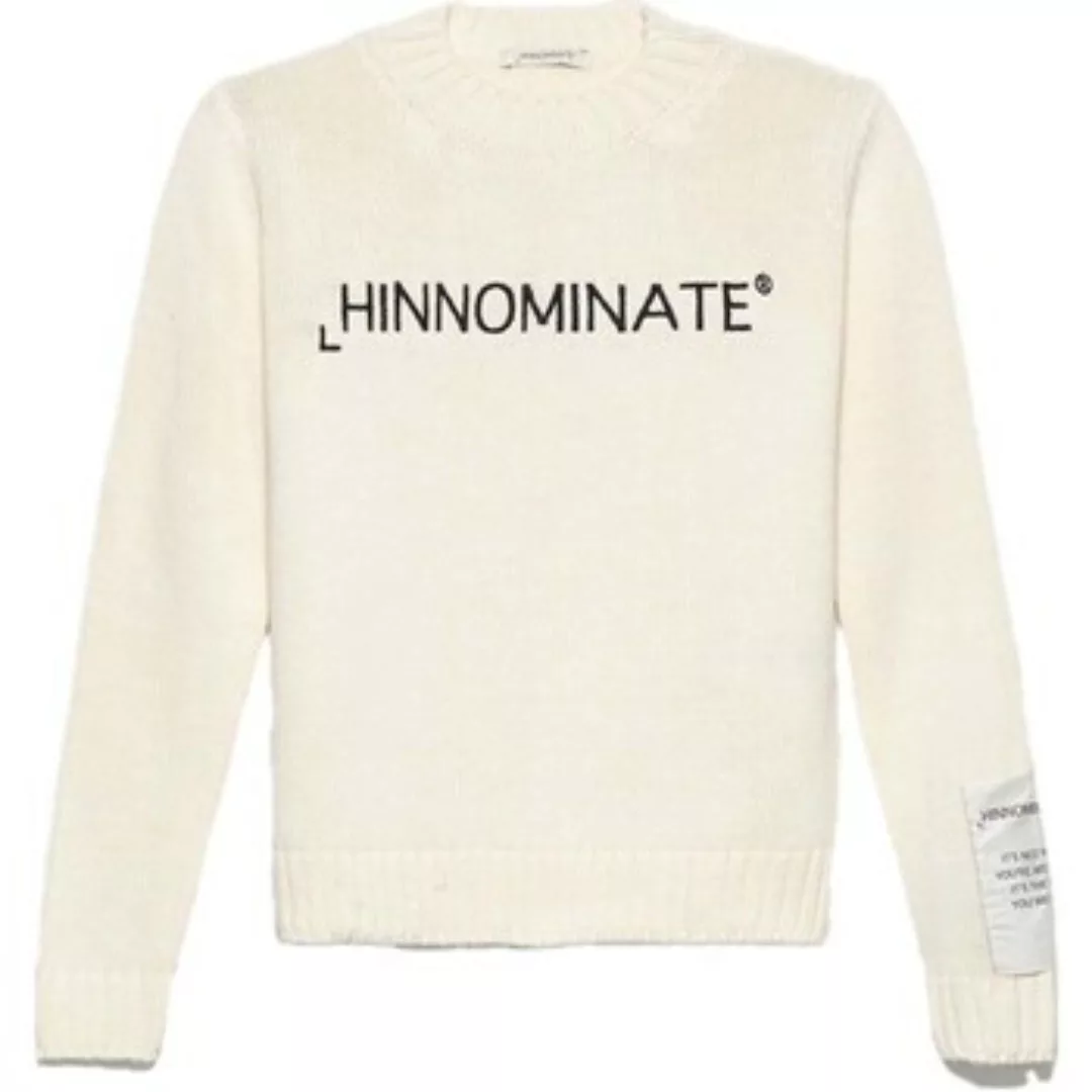 Hinnominate  Sweatshirt Maglia Paricollo Con Ricamo Ed Etichetta Manica günstig online kaufen