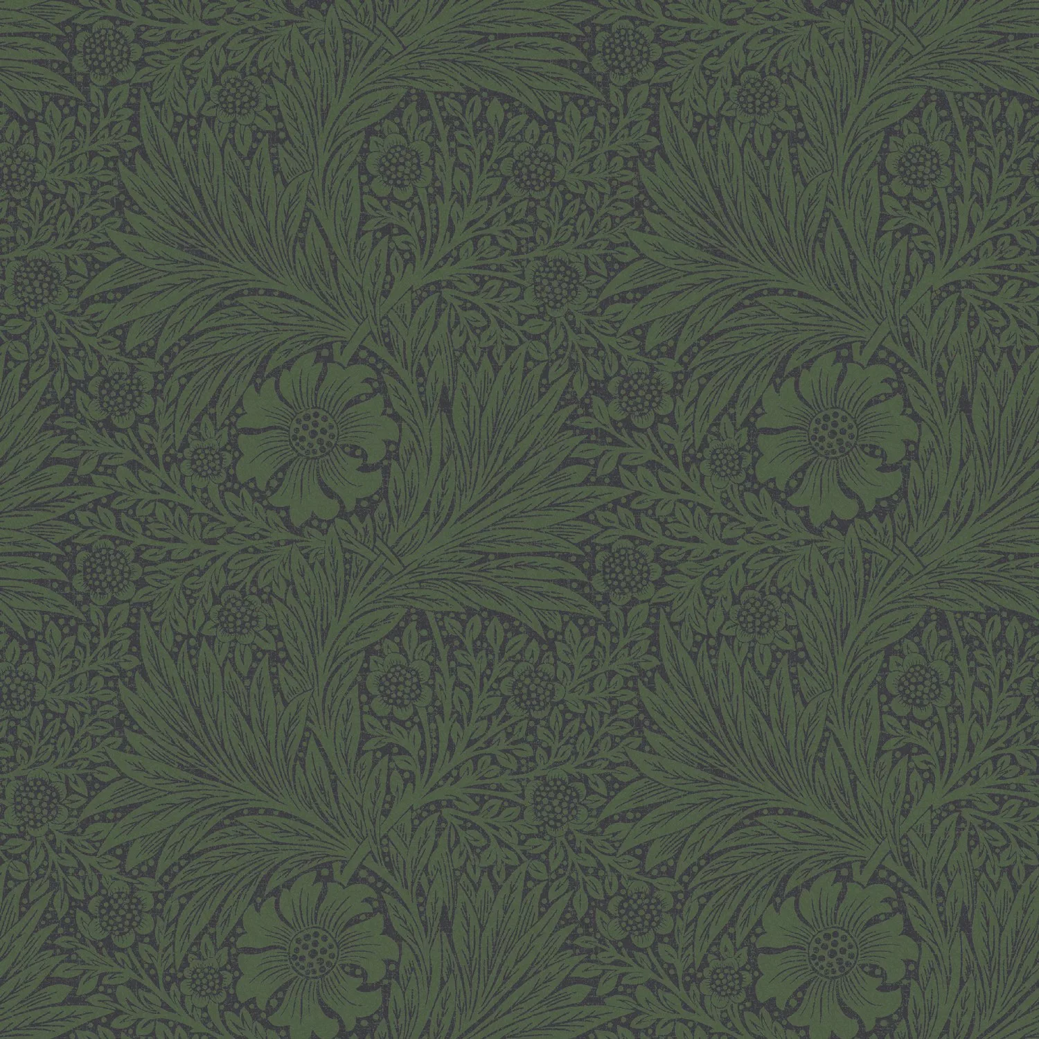 William Morris at Home Vliestapete Marigold Fibrous 10 m x 52 cm Grün FSC® günstig online kaufen