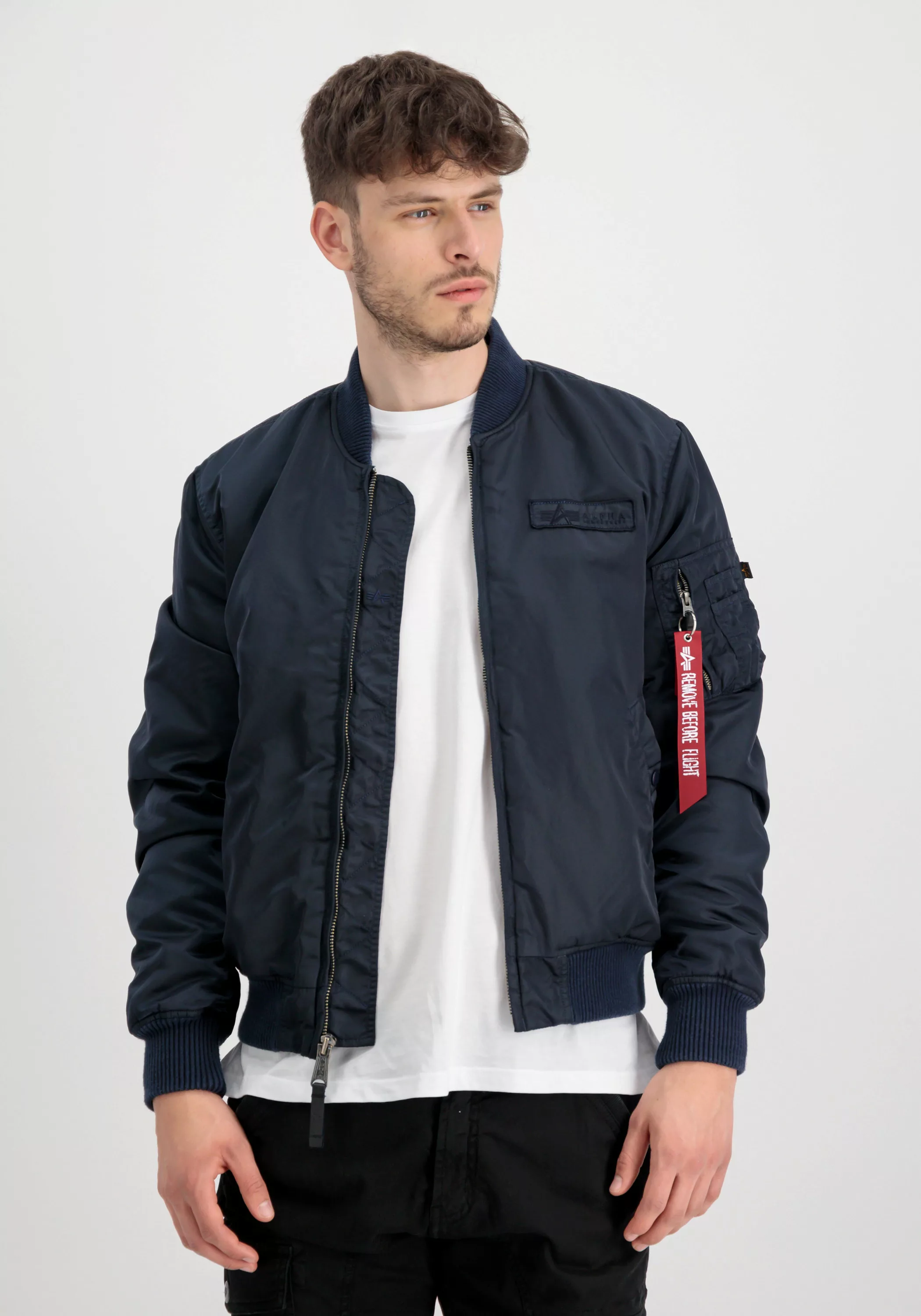 Alpha Industries Bomberjacke "MA-1 VF Authentic Overdyed Bomberjacke" günstig online kaufen