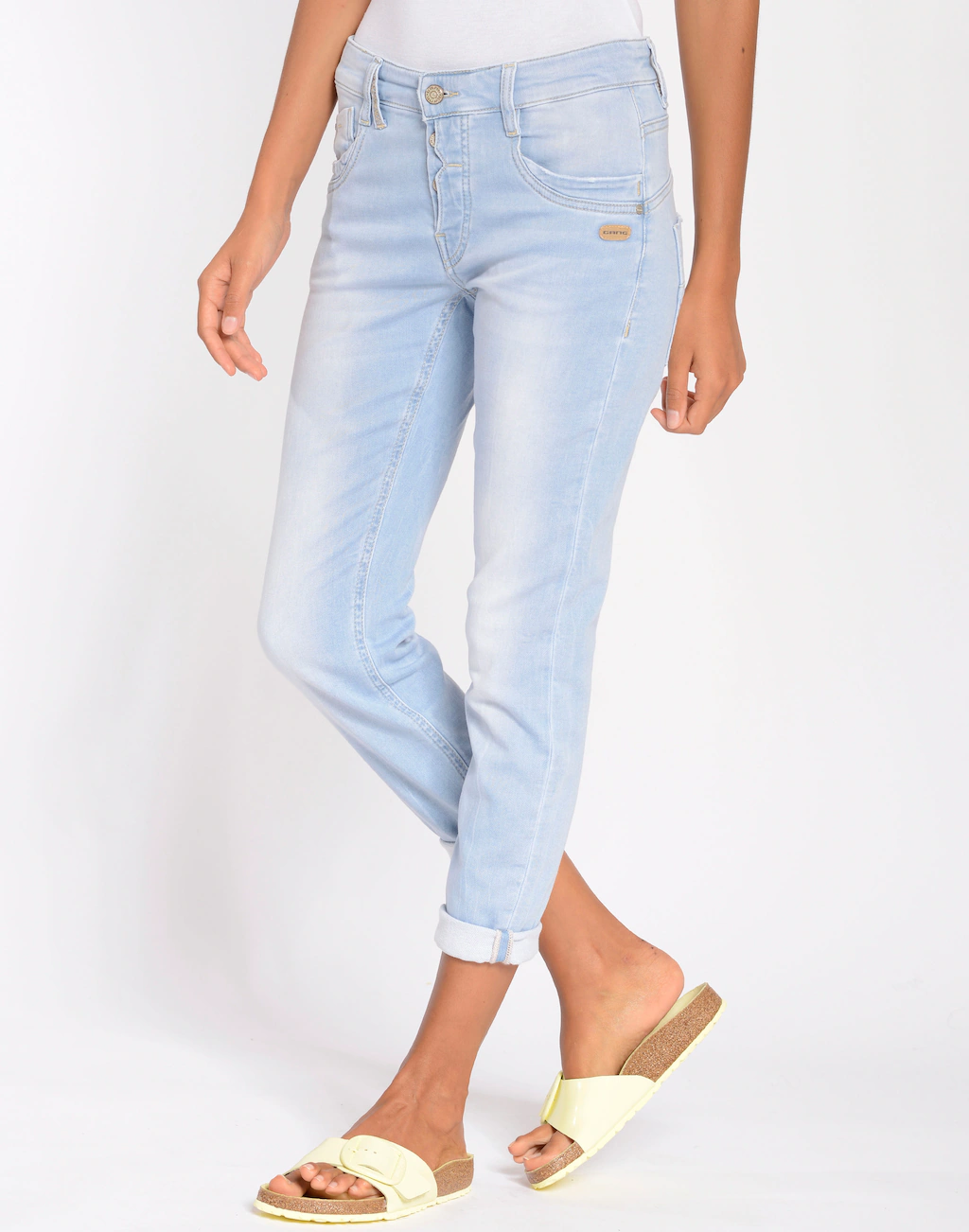 GANG 7/8-Jeans "94GERDA CROPPED", mit tiefsitzenden Gesäßtaschen günstig online kaufen