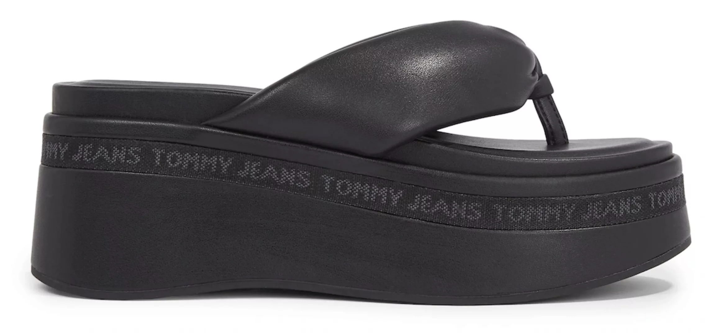 Tommy Jeans Dianette "TJW WEDGE SANDAL", Keilabsatz, Sommerschuh, Zehentren günstig online kaufen