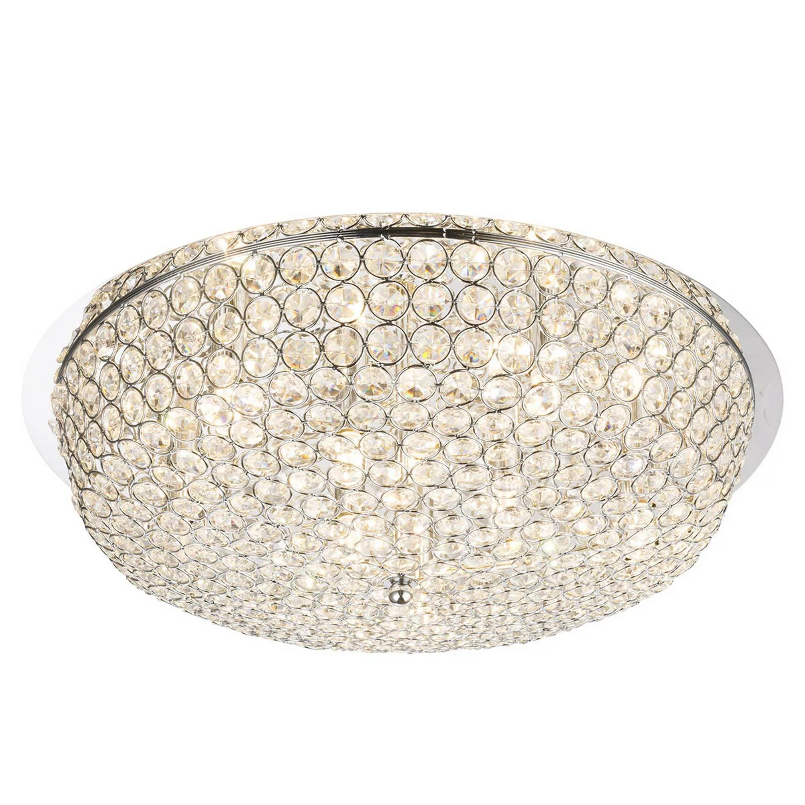 Kristall-Deckenleuchte Emilia mit LED-Lampen günstig online kaufen