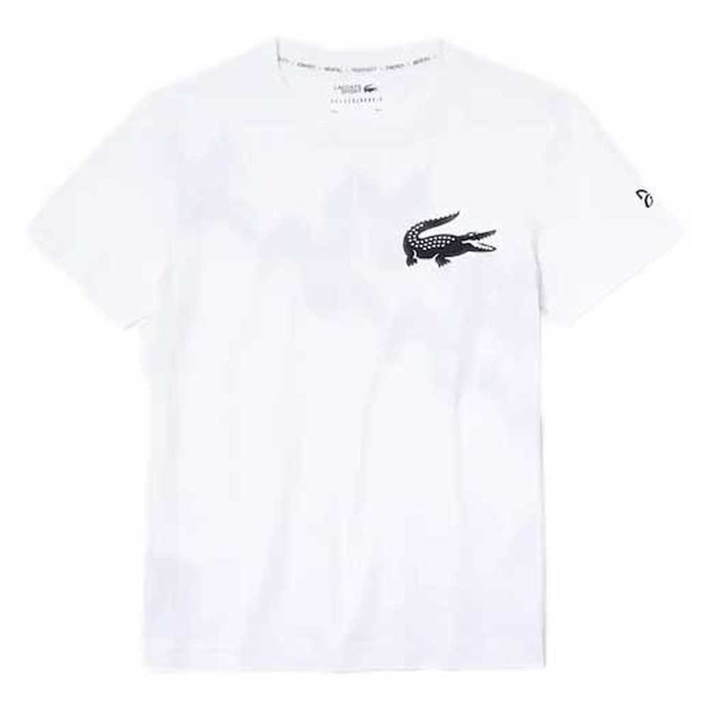 Lacoste Sport X Novak Djokovic Breathable Kurzärmeliges T-shirt XS White / günstig online kaufen
