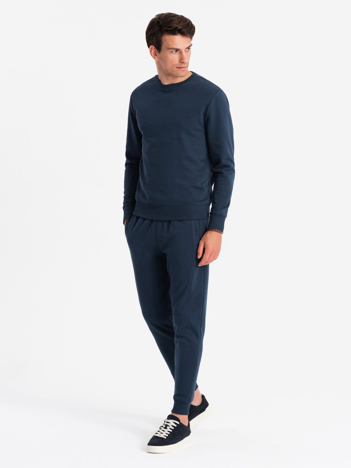 OMBRE Sweatanzug BASIC Herren-Sweatshirt-Set BASIC Sweatshirt günstig online kaufen