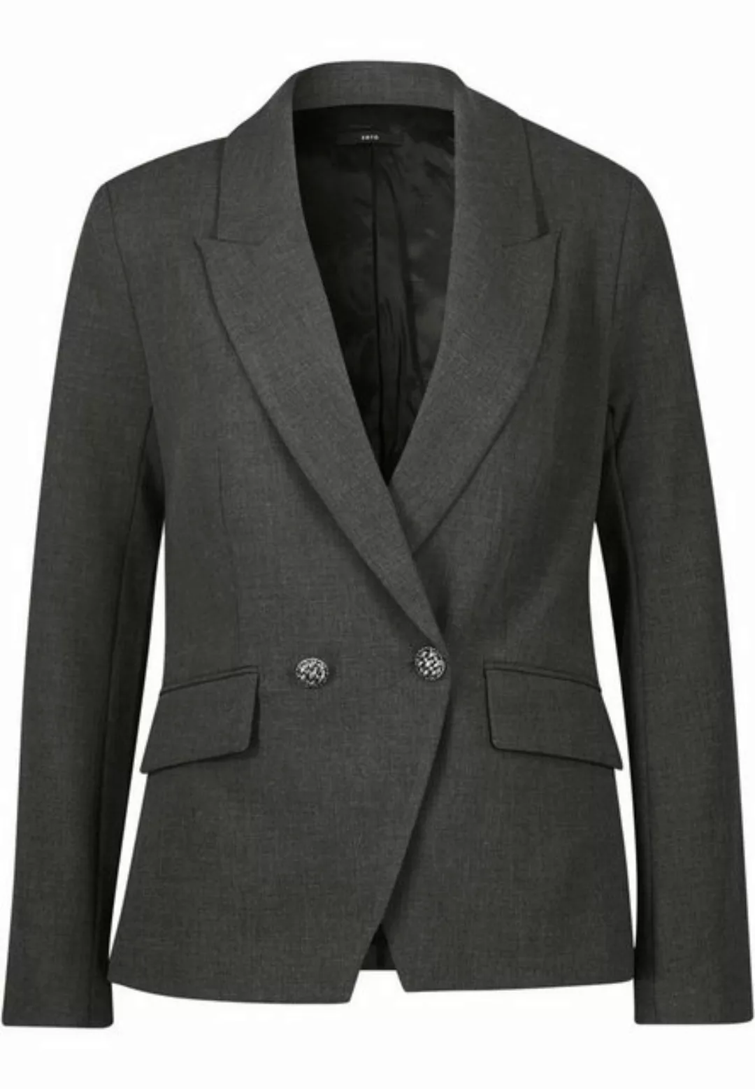 Zero Jackenblazer zero Blazer, Grey Melange günstig online kaufen