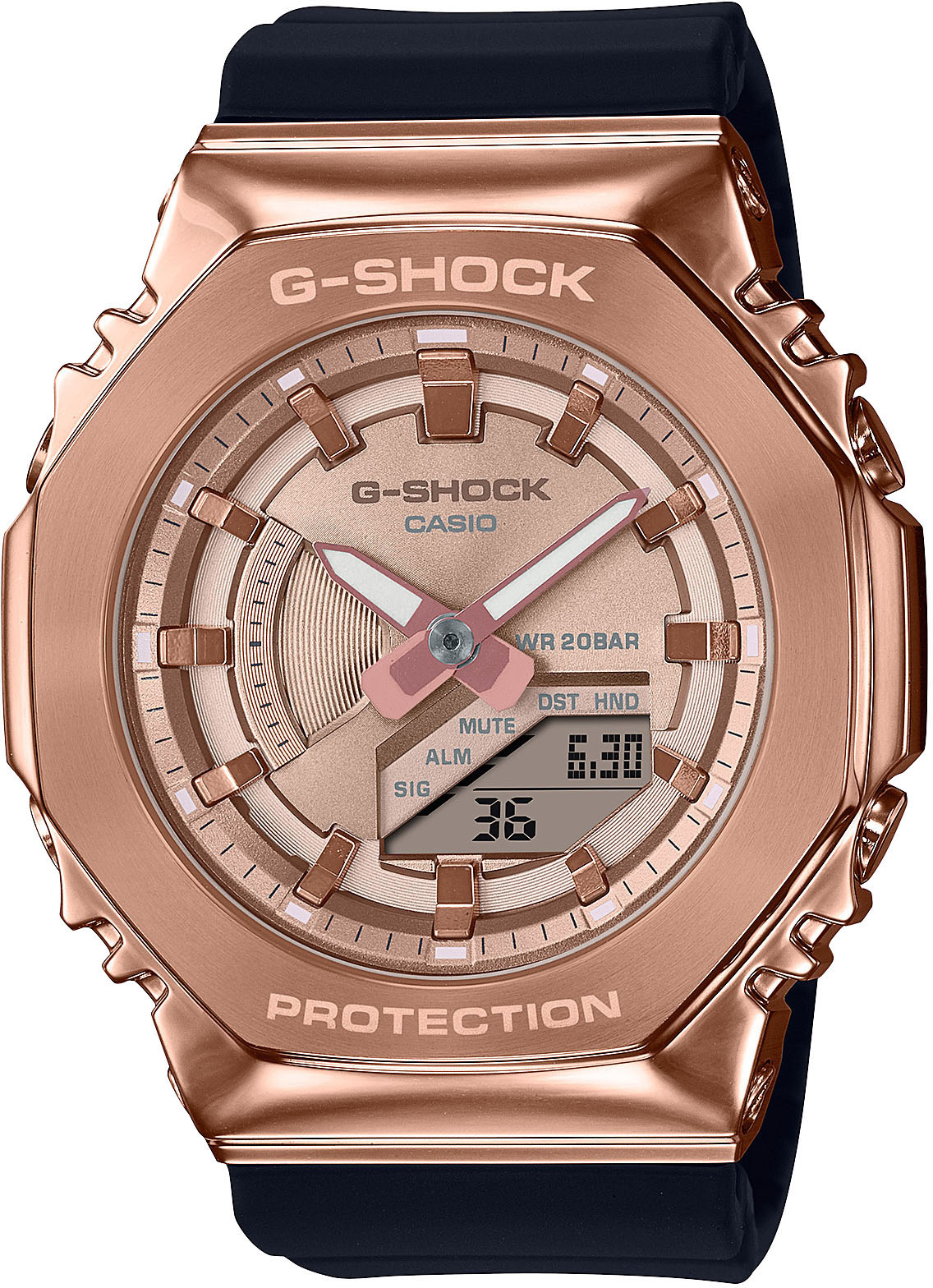 CASIO G-SHOCK Chronograph »GM-S2100PG-1A4ER«, Quarzuhr, Armbanduhr, Damen, günstig online kaufen