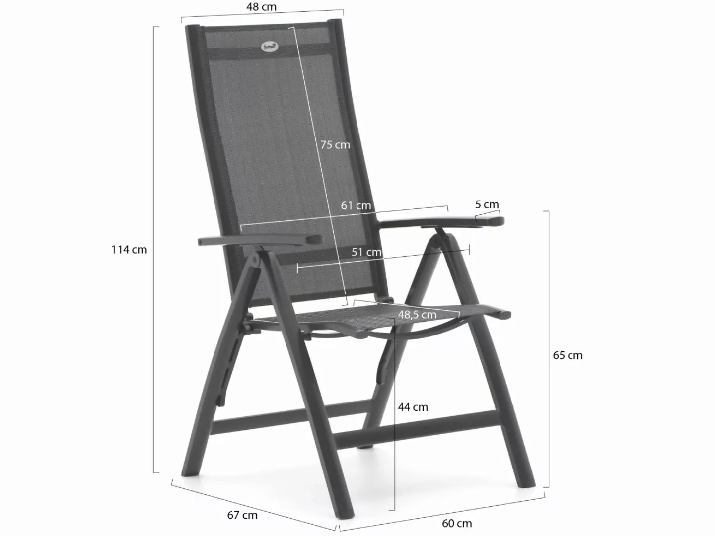 Hartman Troy Gartenstuhl Hochlehner mit Brisbane Gartenhocker günstig online kaufen