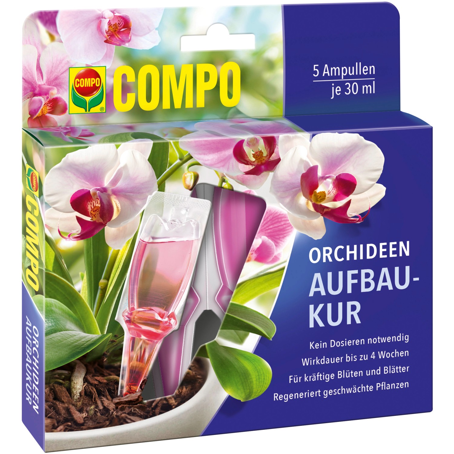 Compo Orchideen-Aufbaukur 5 x 30 ml günstig online kaufen