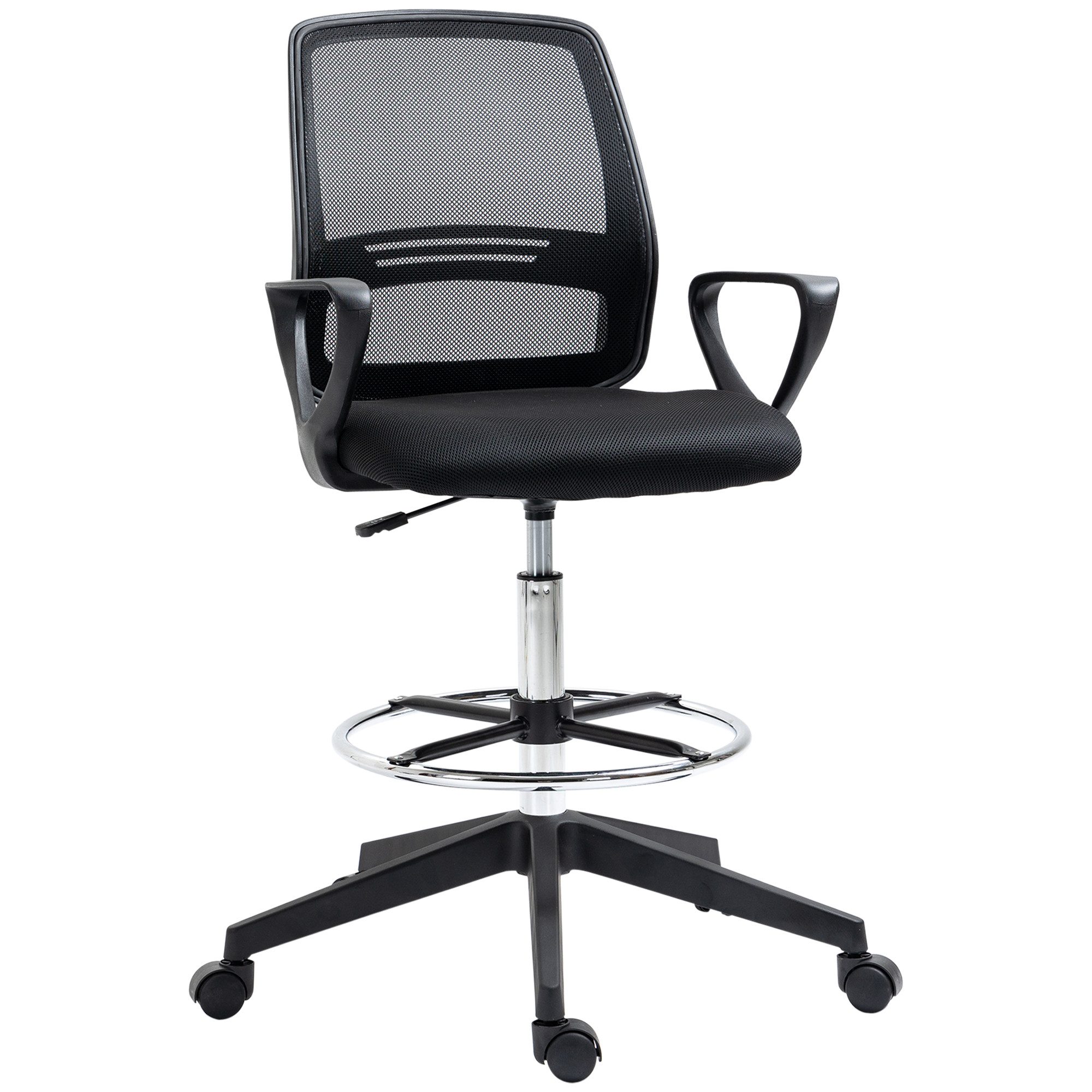 Vinsetto Schreibtischstuhl Arbeitsstuhl Ergonomischer Drehstuhl Bürostuhl günstig online kaufen