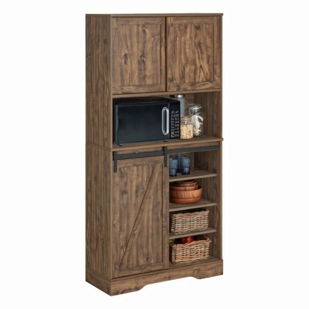 SoBuy Buffet FSB83 Sideboard Kommode Küchenschrank Flurschrank Hochschrank günstig online kaufen