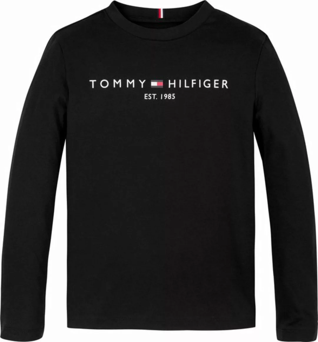 Tommy Hilfiger Langarmshirt ESSENTIAL TEE L/S mit Logoschriftzug günstig online kaufen