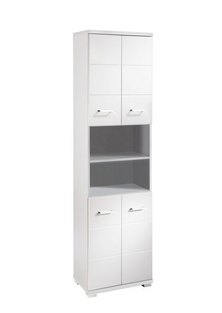 freiraum Hochschrank NEBRASKA (B 50, H 192, T 31,5 cm) in Weiß 50 x 192 x 3 günstig online kaufen