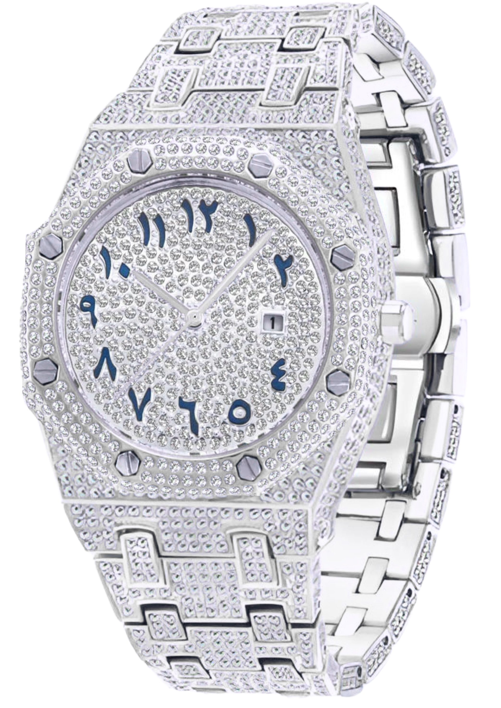 S&T Design Quarzuhr Iced Out Uhr günstig online kaufen