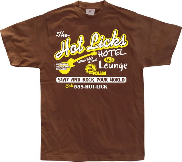 Hybris T-Shirt Hot Licks Hotel And Lounge T-Shirt günstig online kaufen