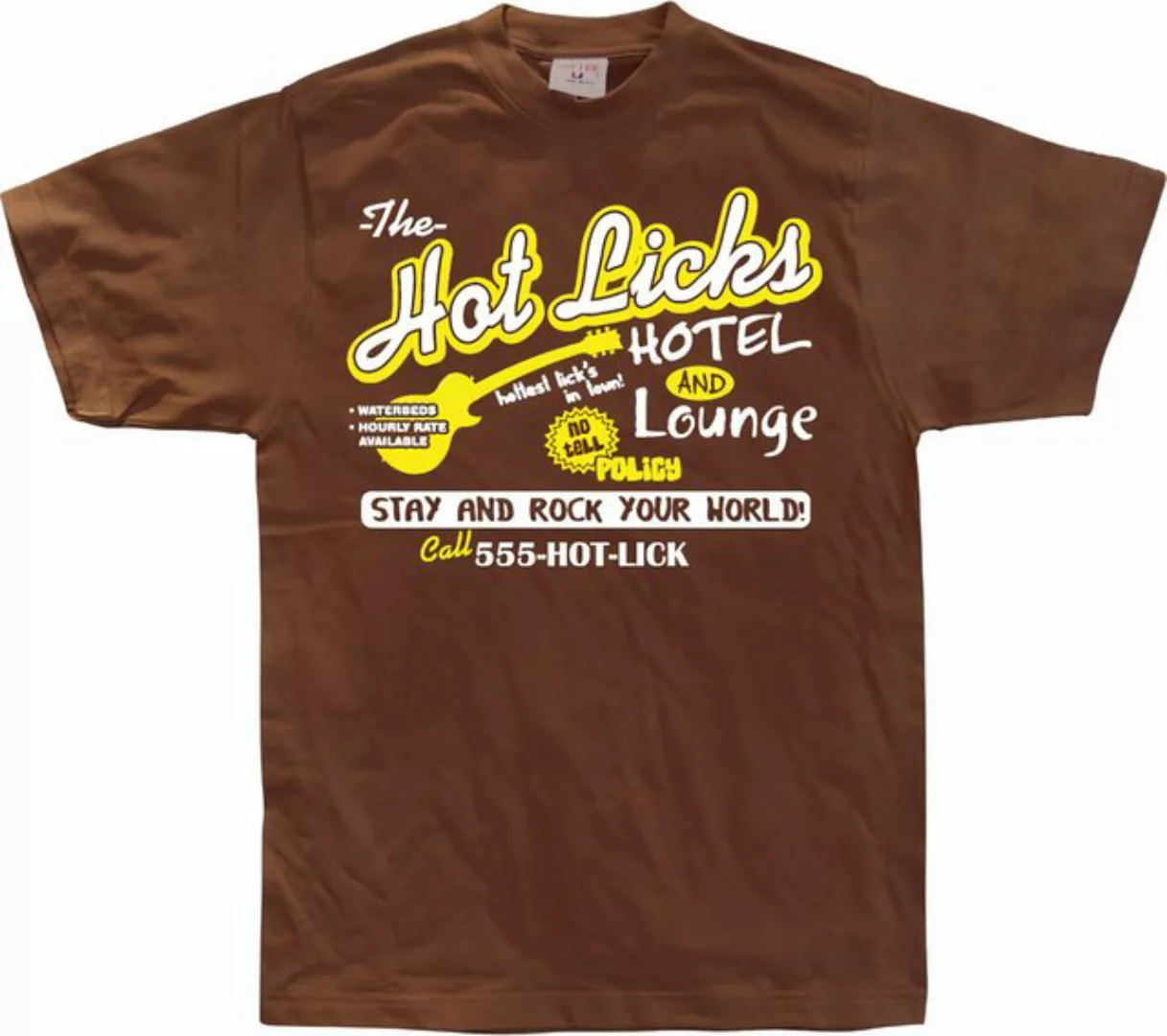 Hybris T-Shirt Hot Licks Hotel And Lounge T-Shirt günstig online kaufen