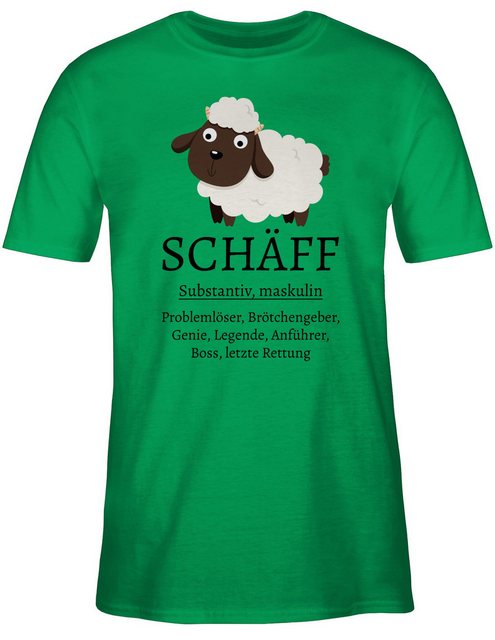 Shirtracer T-Shirt Schäff substantiv, Geschenk Chef, Geschenke Chef, Gesche günstig online kaufen