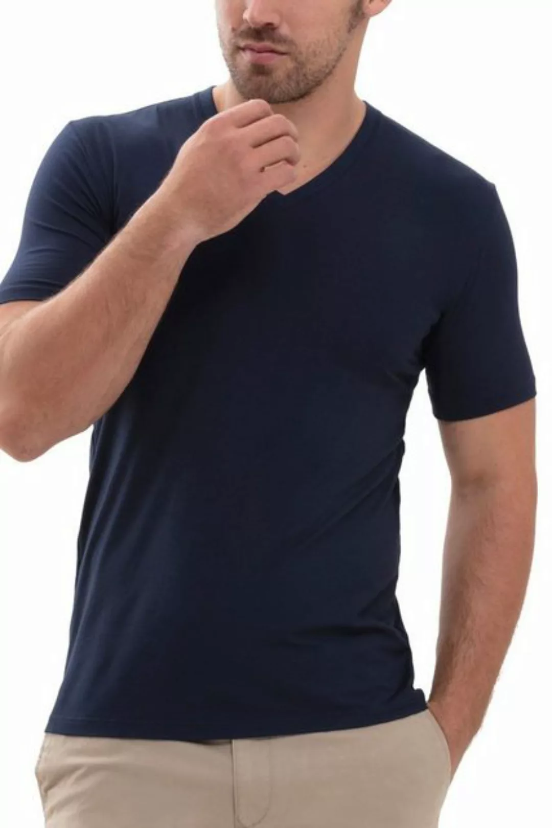 Mey Kurzarmshirt V-Neck Shirt iQ-T 30038 günstig online kaufen