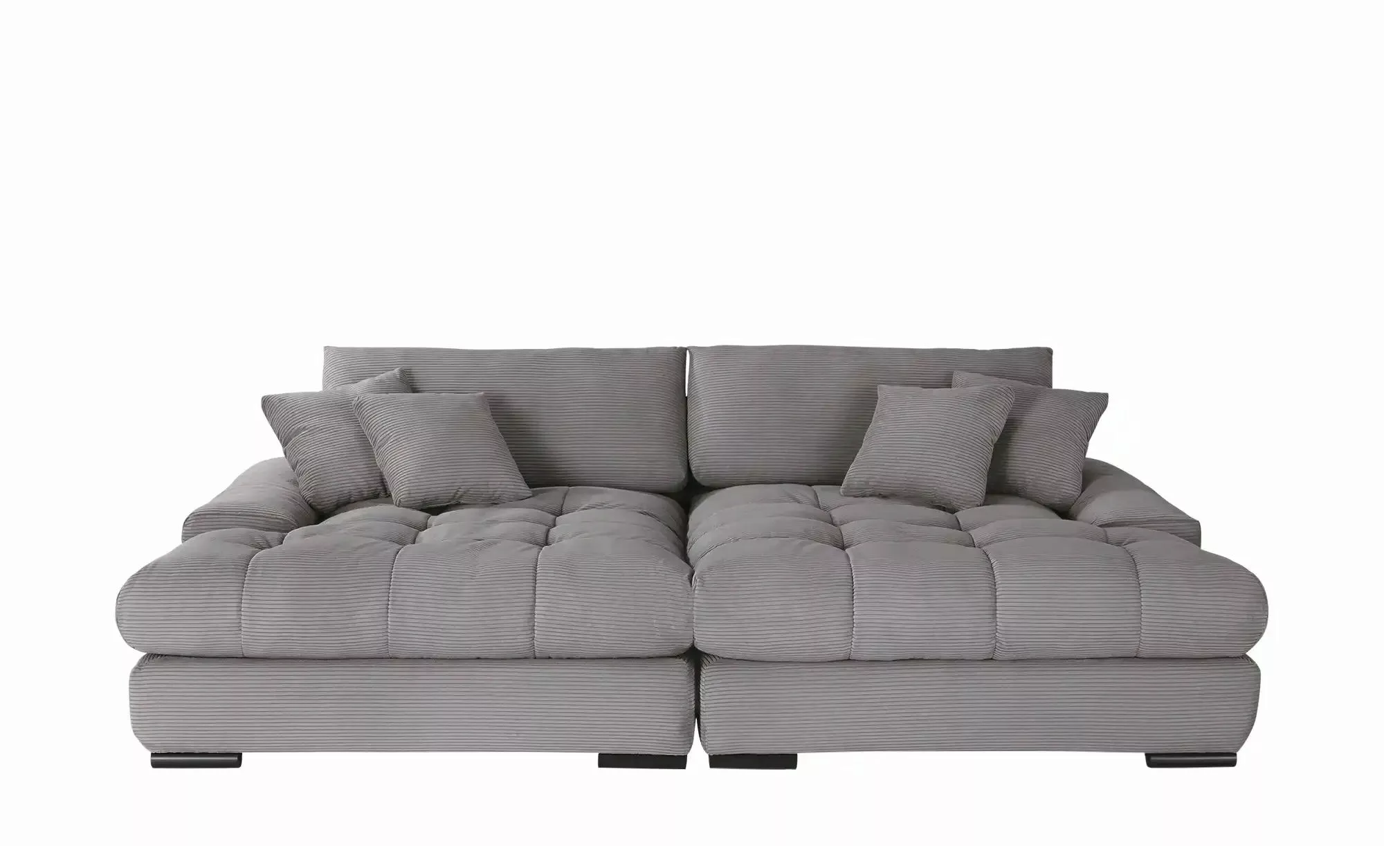 bobb Big Sofa  Hella ¦ grau ¦ Maße (cm): B: 310 H: 96 T: 203.0 Polstermöbel günstig online kaufen