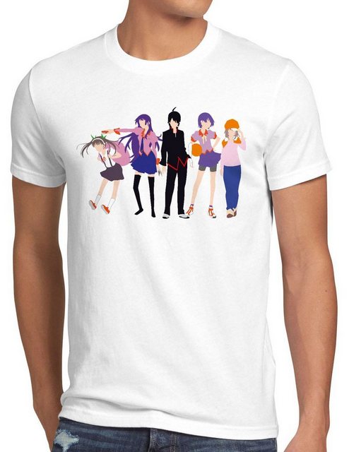 style3 T-Shirt Bakemonogatari serie anime Nekomonogatari slice vampire mang günstig online kaufen