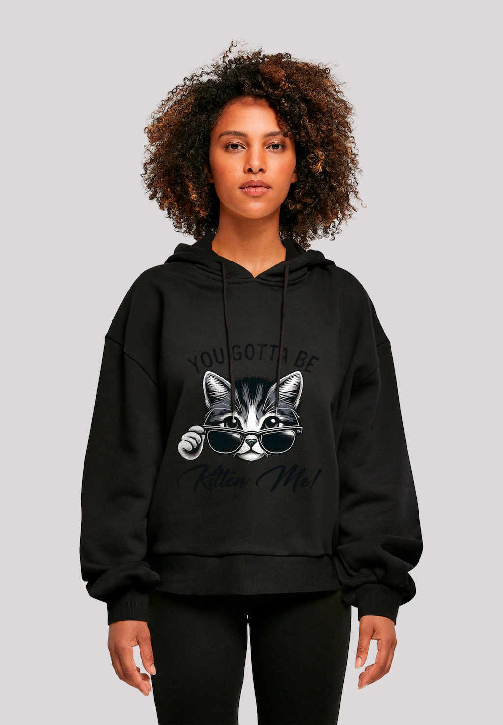 F4NT4STIC Sweatshirt "Kätzchen You Gotta Be Kitten Me", Premium Qualität günstig online kaufen