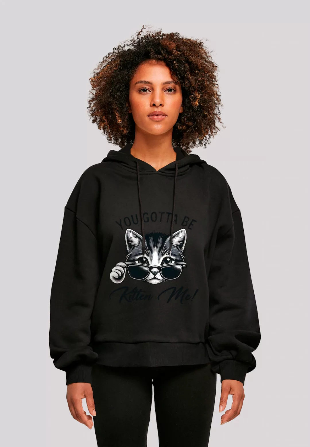 F4NT4STIC Sweatshirt "Kätzchen You Gotta Be Kitten Me", Premium Qualität günstig online kaufen