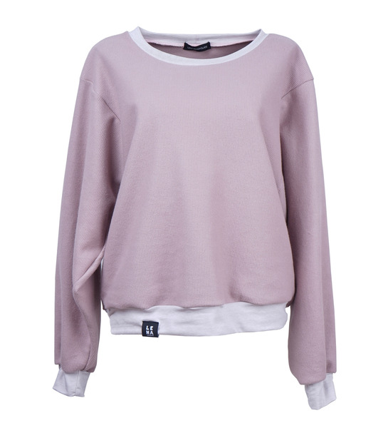 Sweater Bio Cord Sweat Lilac günstig online kaufen