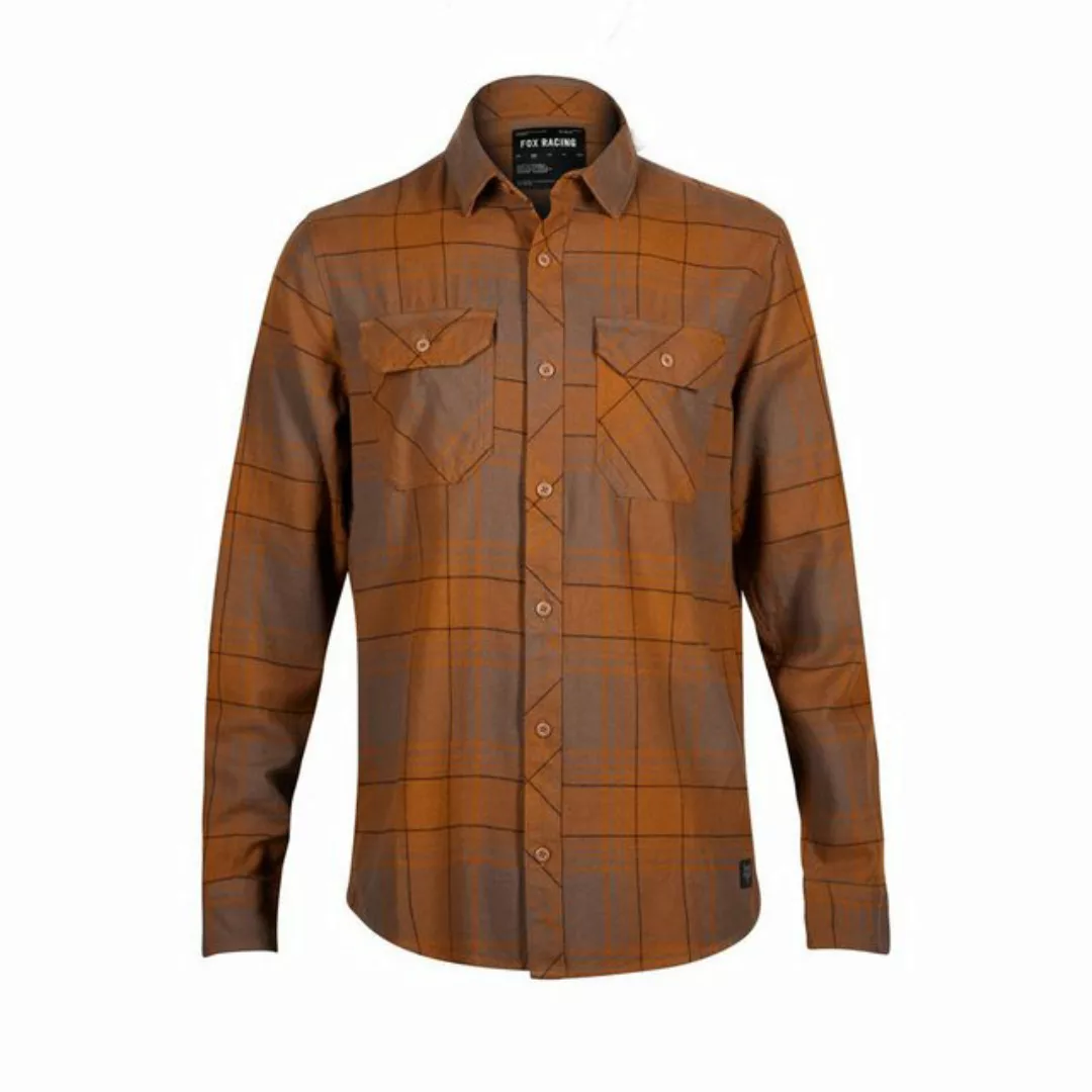 Fox Racing Langarmshirt Traildust Flannel - Nutmeg (1-tlg) günstig online kaufen