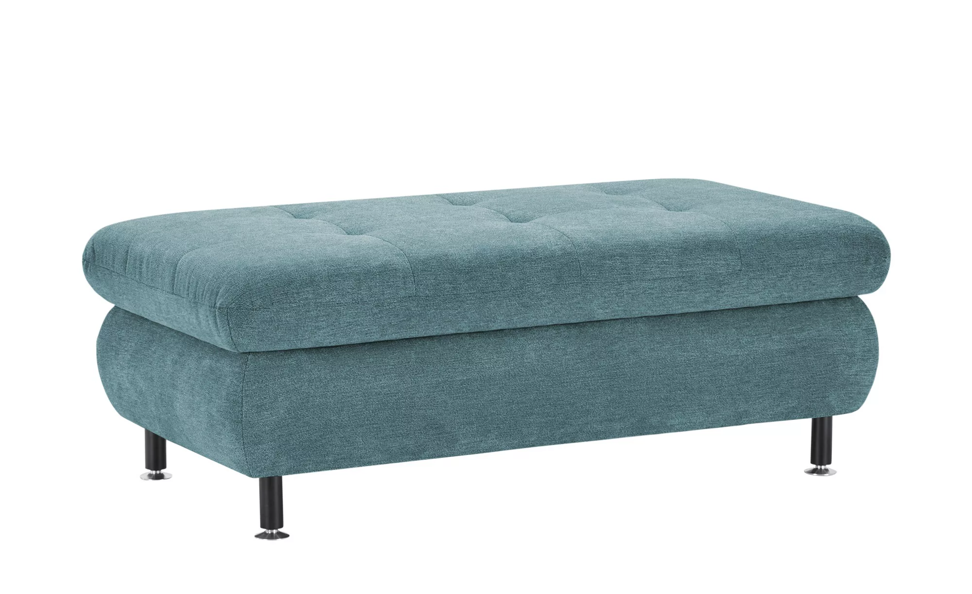 XXL-Hocker - blau - 129 cm - 47 cm - 64 cm - Polstermöbel > Hocker - Möbel günstig online kaufen