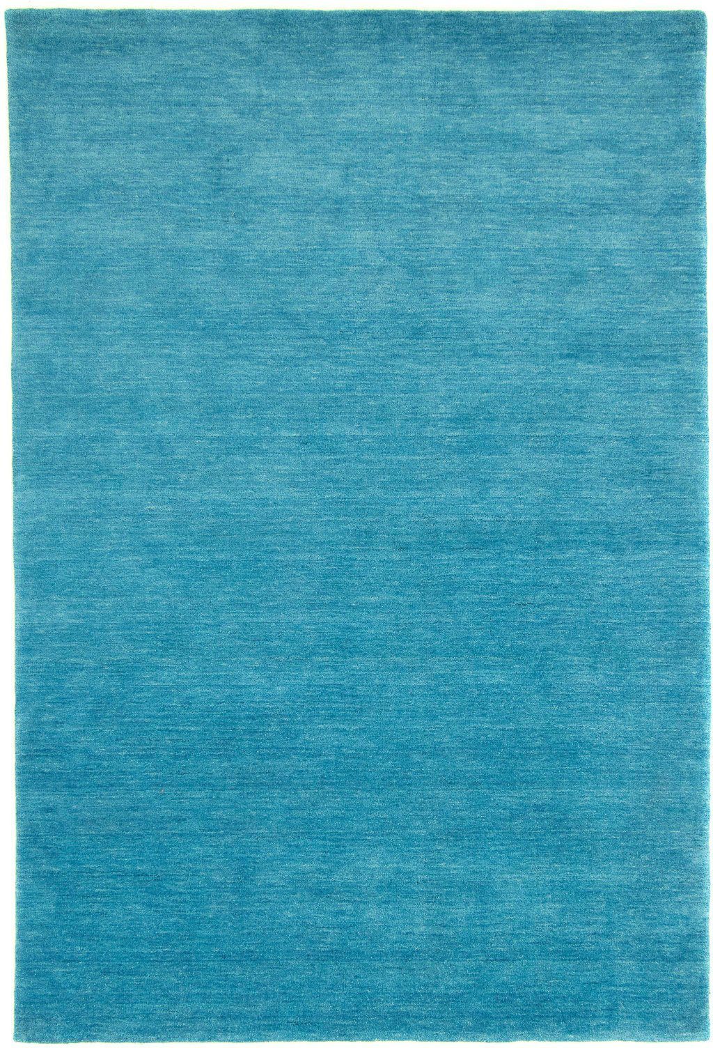 morgenland Wollteppich »Uni - Gabbeh Teppich - Softy«, rechteckig, 1,6 mm H günstig online kaufen