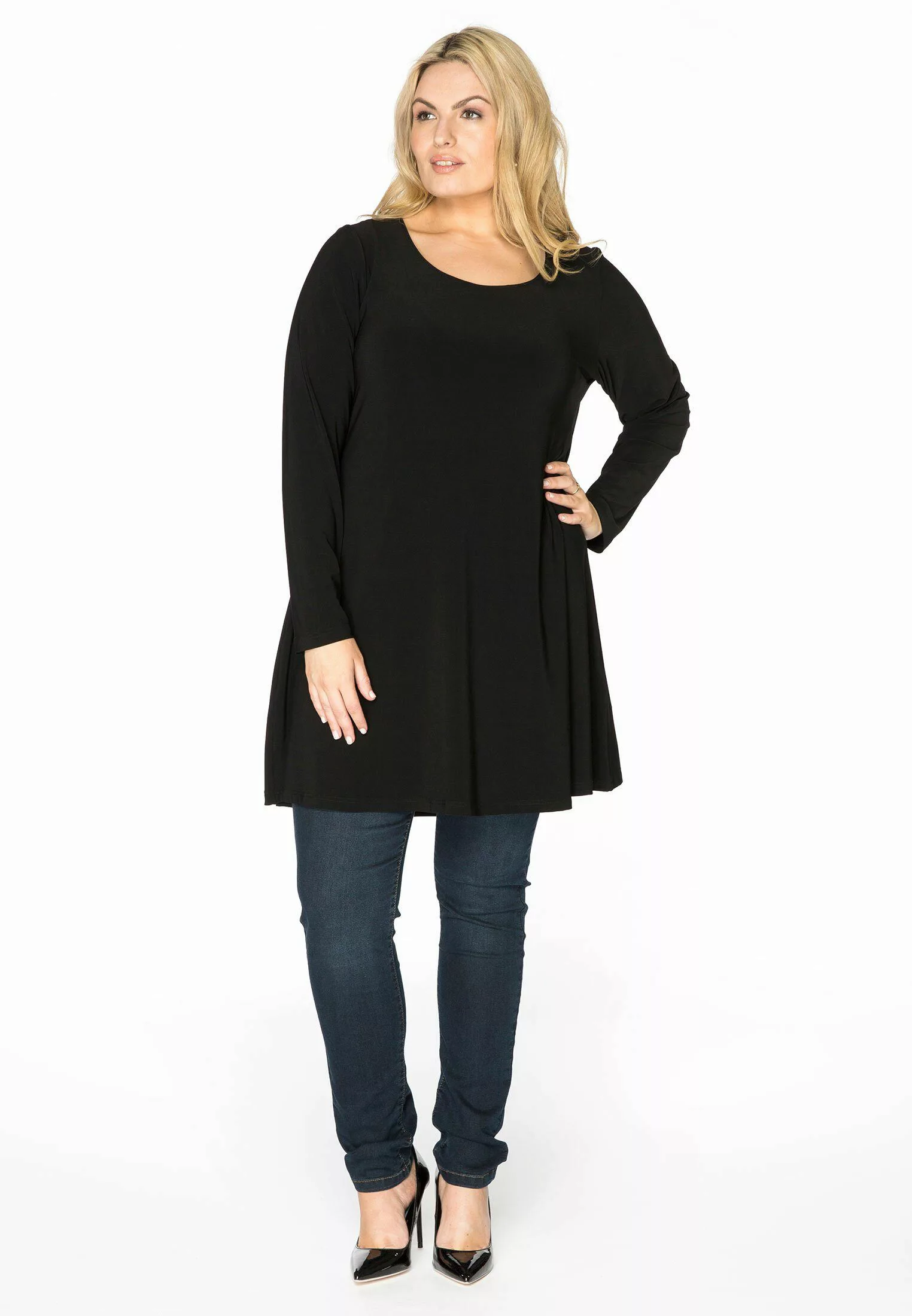 YOEK Langarmshirt Damen Langarmshirt Große Größen günstig online kaufen