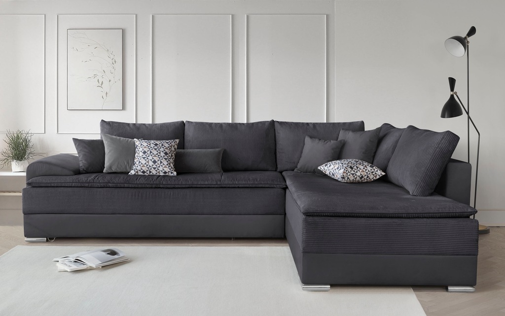 INOSIGN Ecksofa "Boxspringbett Night & Day L-Form mit Dauer-Schlaffunktion günstig online kaufen