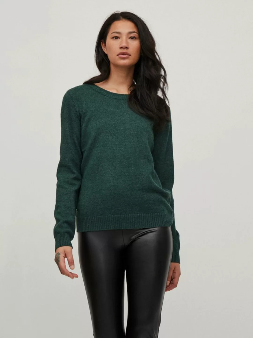 Vila Rundhalspullover VIRIL O-NECK L/S KNIT TOP - NOOS günstig online kaufen