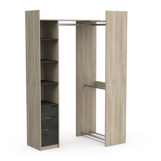 freiraum Kleiderschrank SWING in Kronberg Eiche - 199,7x218,3x43,9cm (BxHxT günstig online kaufen