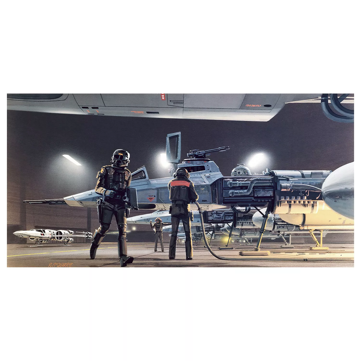 Komar Vliestapete »Star Wars The Mandalorian Blaster«, 500x250 cm (Breite x günstig online kaufen