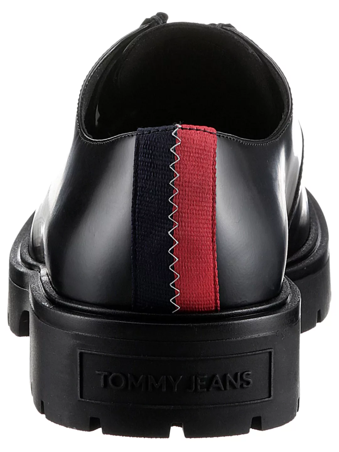 Tommy Jeans Schnürschuh "TJM SMART DERBY SHOE", Blockabsatz, Businessschuh, günstig online kaufen