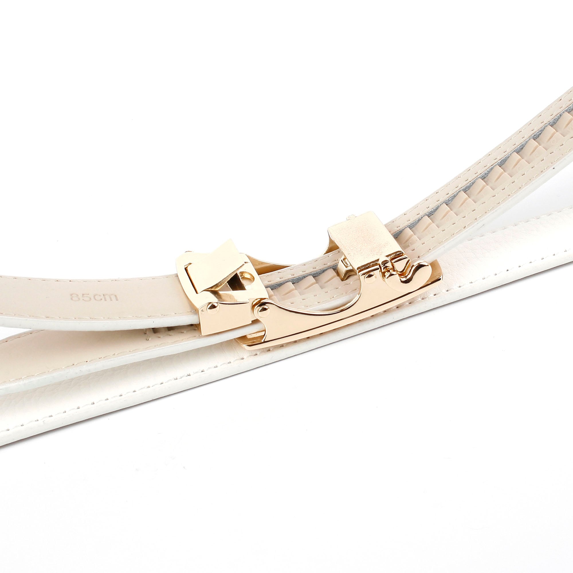 Anthoni Crown Ledergürtel, Schließe mit Metallgeflecht günstig online kaufen