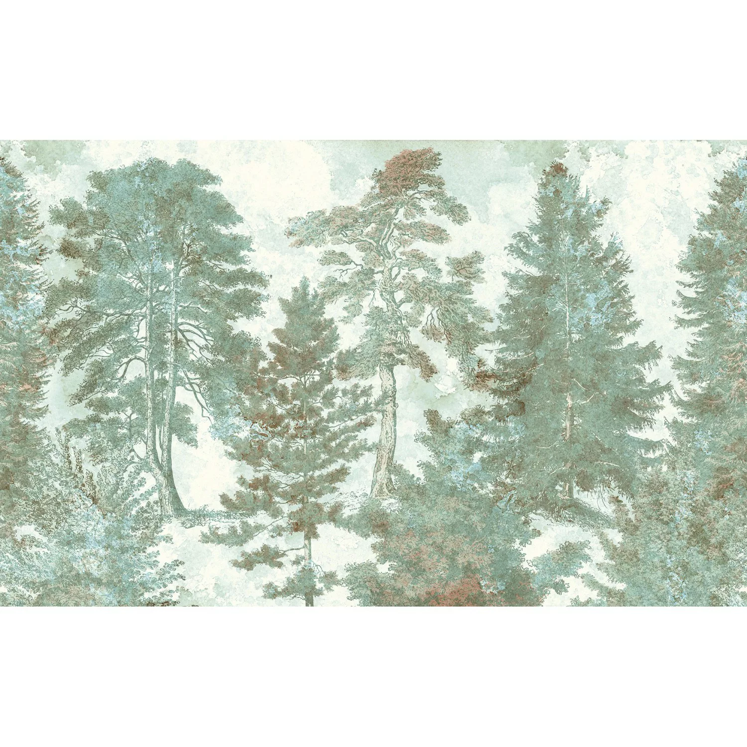 Komar Fototapete »Vlies Fototapete - Pale Panoramic - Größe 400 x 250 cm«, günstig online kaufen