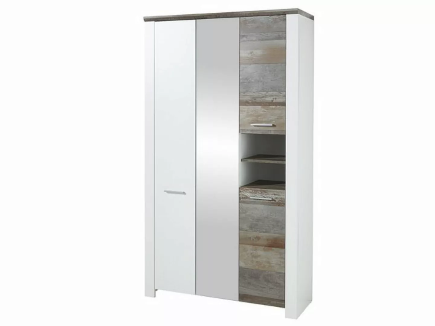 Innostyle Garderobenschrank 112 x 198 x 39 cm (B/H/T) günstig online kaufen