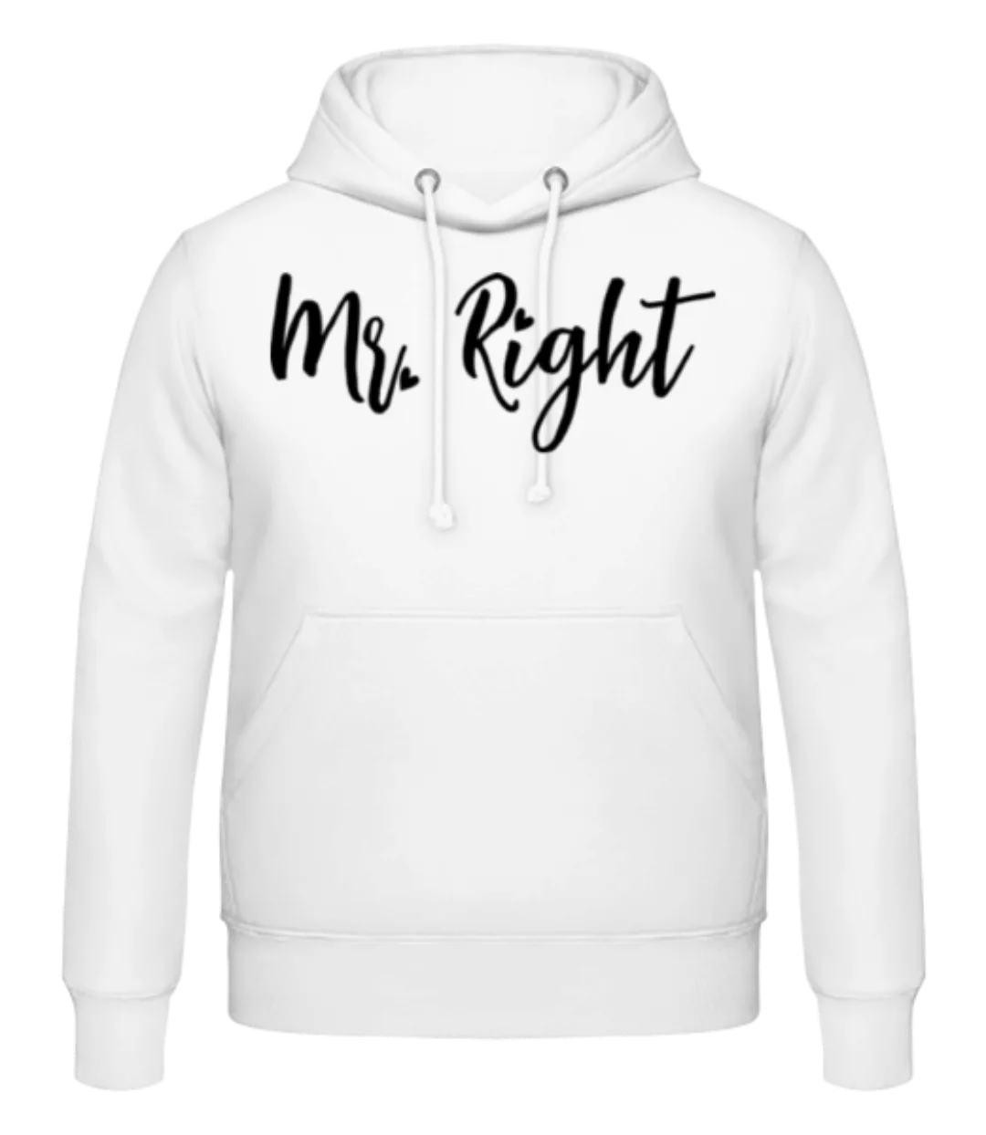 Mr Right · Männer Hoodie günstig online kaufen
