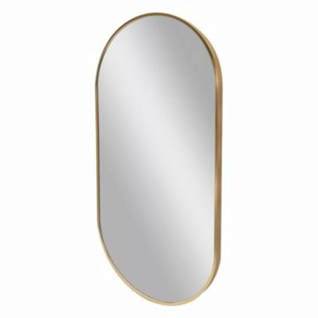 en.casa Wandspiegel Corato 40x80cm Hängespiegel Badezimmerspiegel Ellipsen- günstig online kaufen