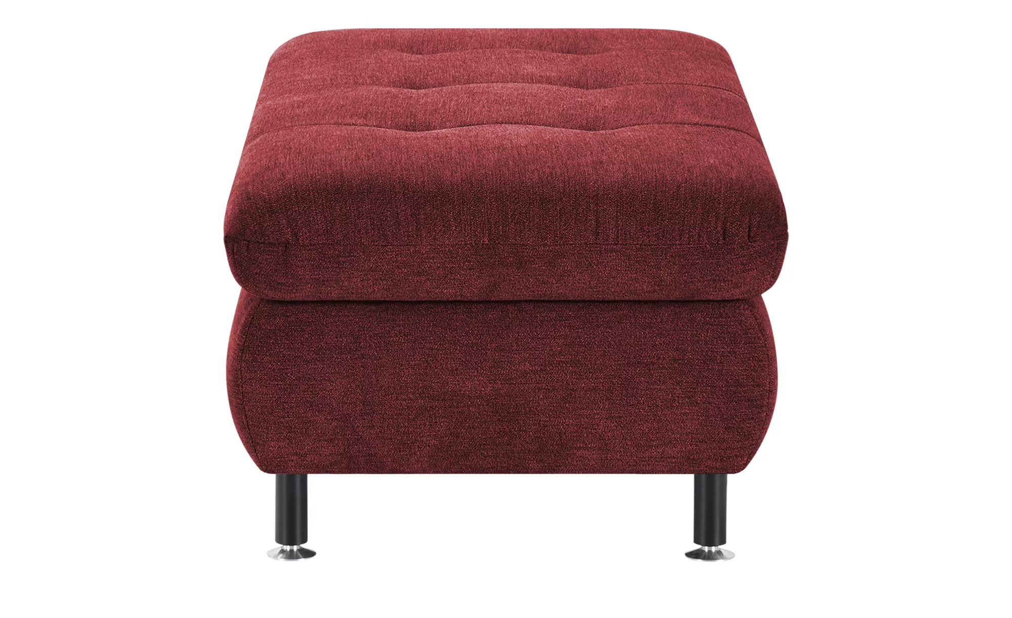 Lounge Collection XXL-Hocker  Sally ¦ rot ¦ Maße (cm): B: 129 H: 47 T: 64.0 günstig online kaufen