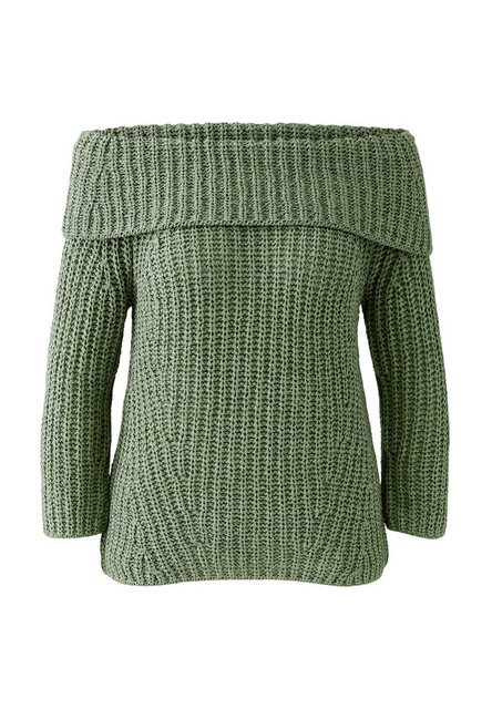 Oui Strickpullover Pullover Bändchengarn günstig online kaufen