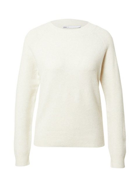 ONLY Strickpullover Einfarbiger Basic Strickpullover ONLRICA 4254 in Beige günstig online kaufen